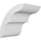 Ekena Millwork 5-in. W x 6-in. D x 6-in. H Ozark Architectural Grade PVC Knee Brace BRCP05X06X06OZK - alternate 1